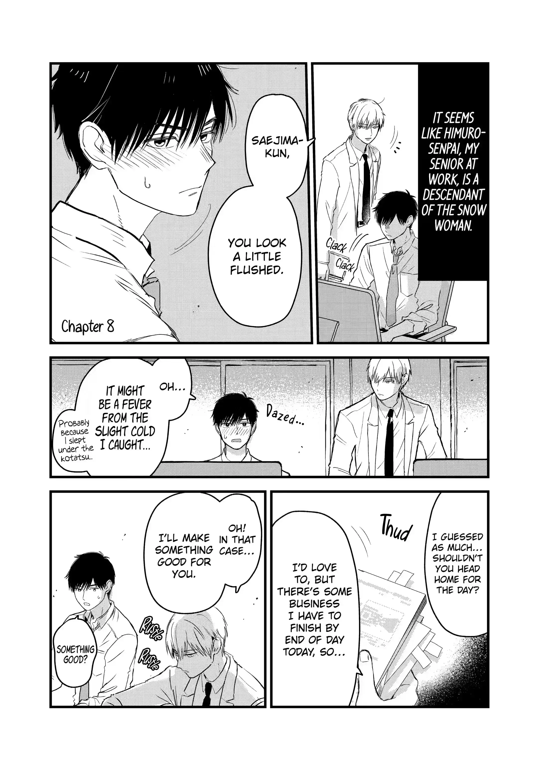 The Ice Guy and His Cool Female Colleague - Chapter 8 - Page 1