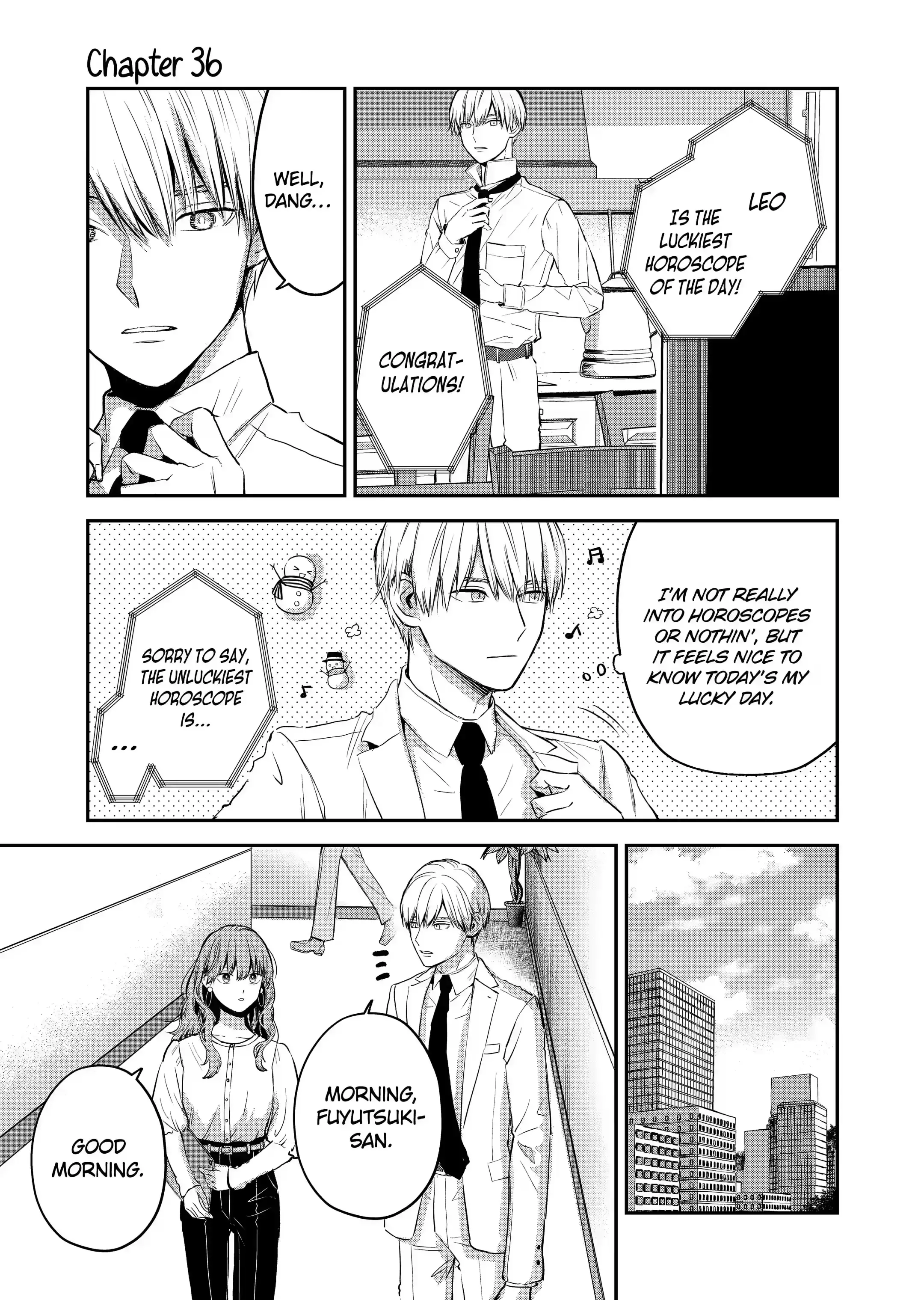 The Ice Guy and His Cool Female Colleague - Chapter 36 - Page 1