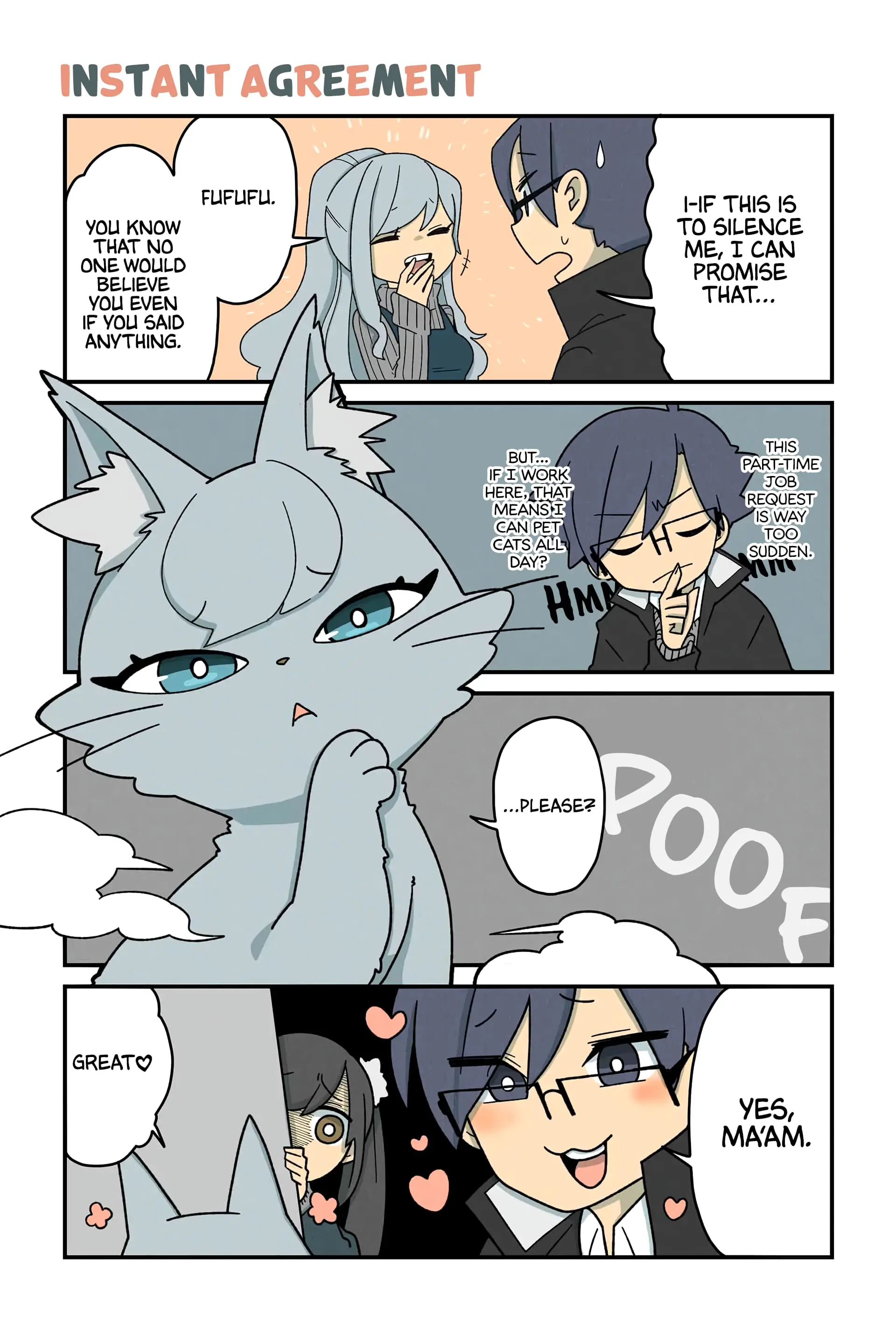 Neko no Te datte Yaku ni Tatsu - Chapter 64 - Page 1