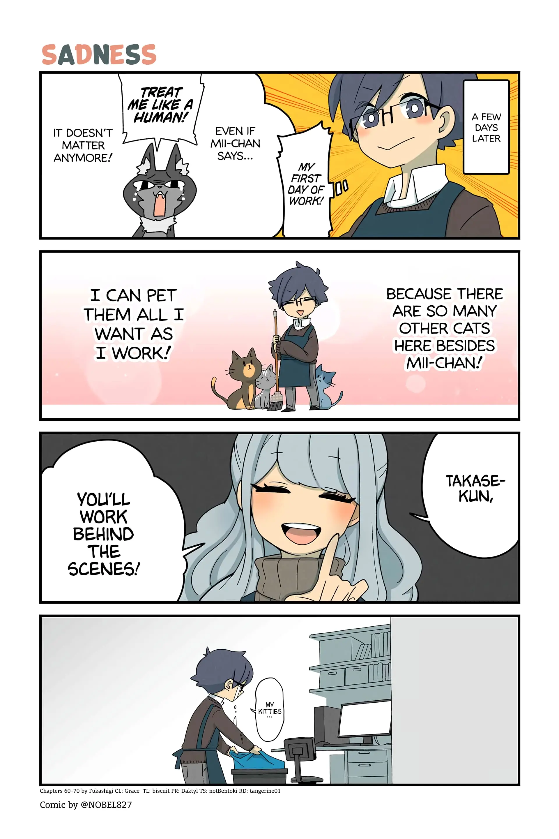 Neko no Te datte Yaku ni Tatsu - Chapter 70 - Page 1