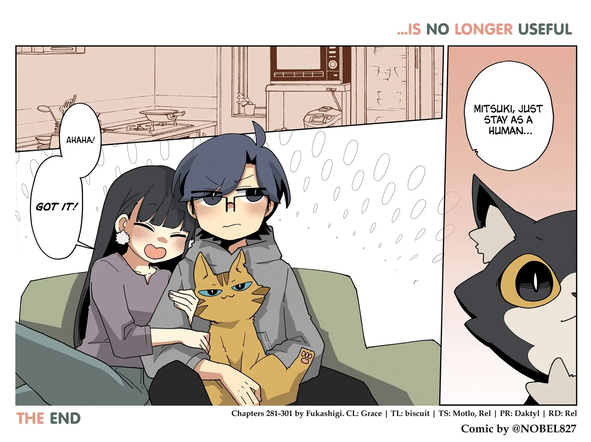 Neko no Te datte Yaku ni Tatsu - Chapter 301 END - Page 1