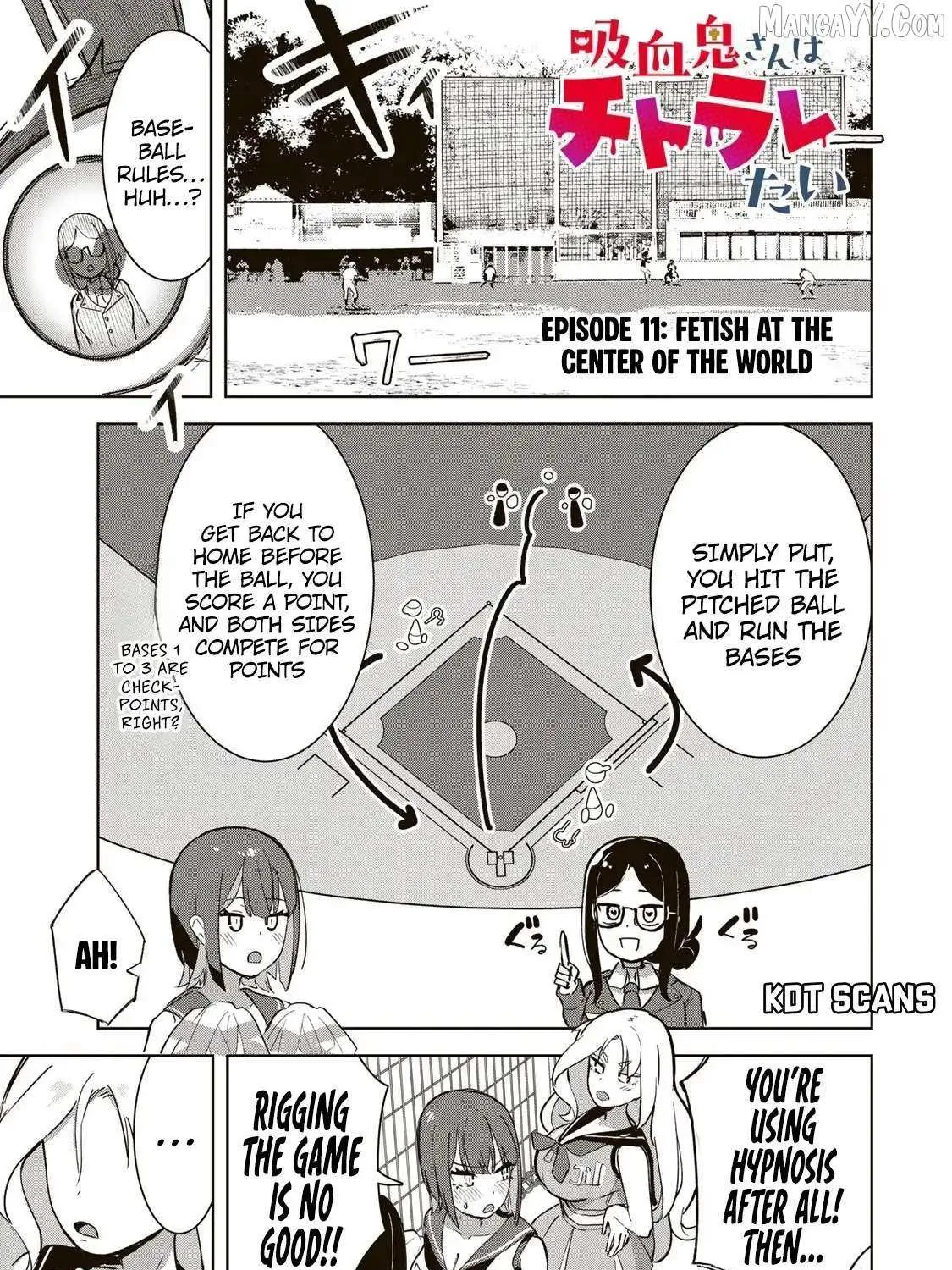 Vampire-san Wants Her (Man's) Blood Taken - Chapter 11 - Page 1