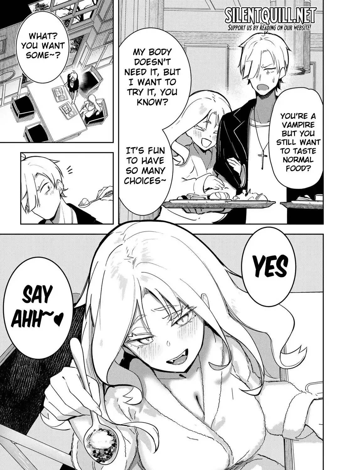 Vampire-san Wants Her (Man's) Blood Taken - Chapter 18 - Page 9