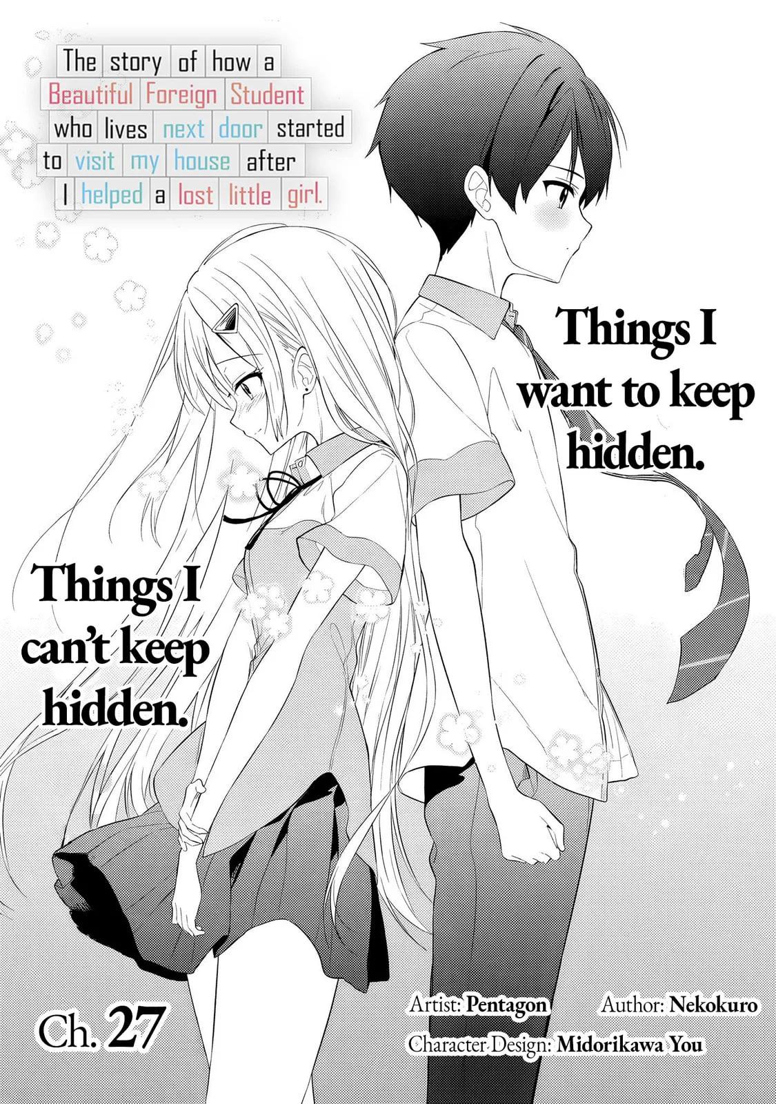 Maigo ni Natteita Youjo wo Tasuketara, Otonari ni Sumu Bishoujo Ryuugakusei ga Ie ni Asobi ni Kuru You ni Natta Ken Nitsuite - Chapter 27 - Page 1