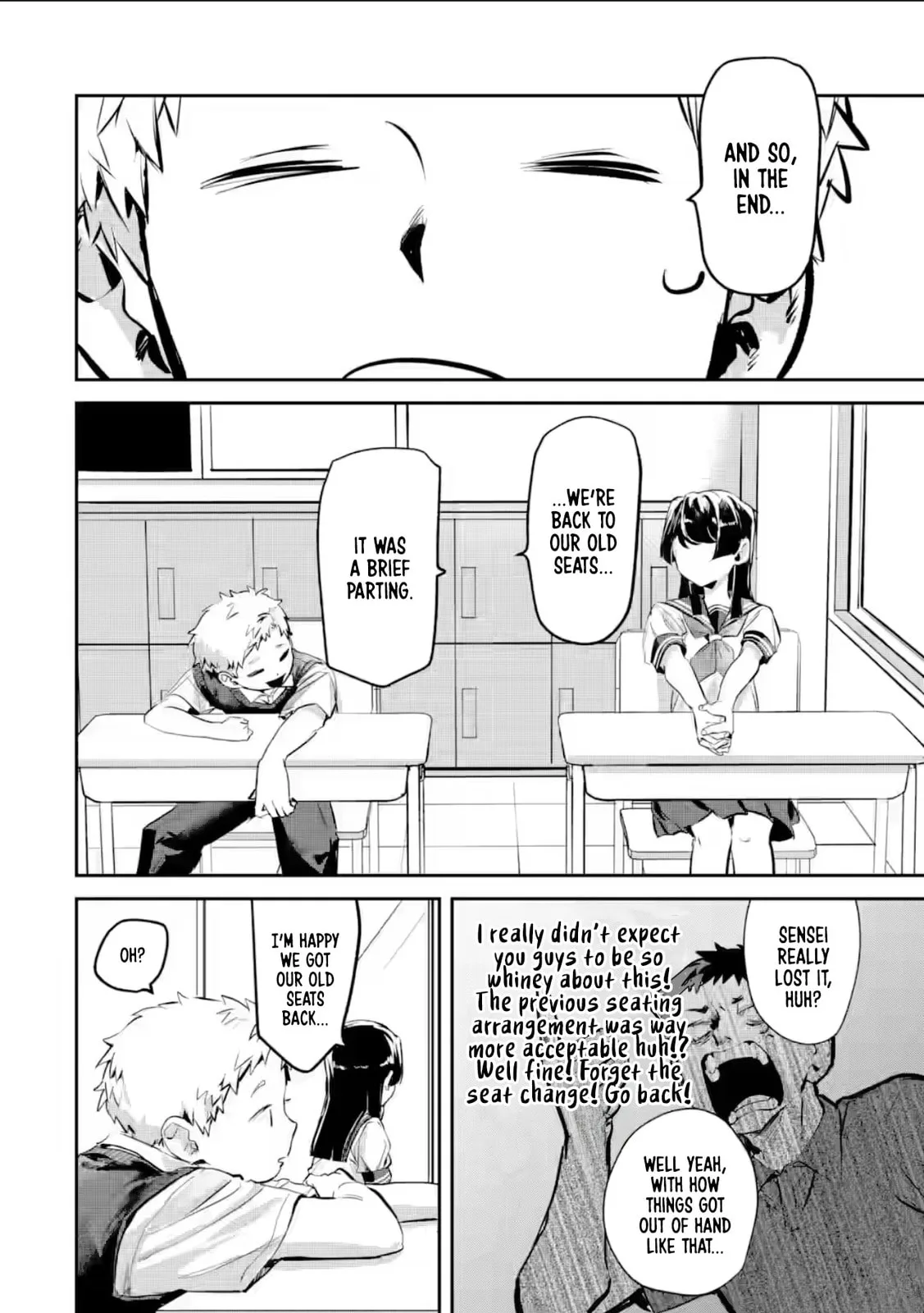 My Seatmate Wakao-san's Face Is Almost Visible but It's Not - Chapter 22 - Page 10