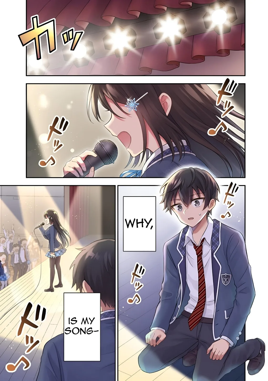 The 'Inkya' Girl Sitting Next To Me Was My Favorite Singer. Sing My Song! - Chapter 1 - Page 2