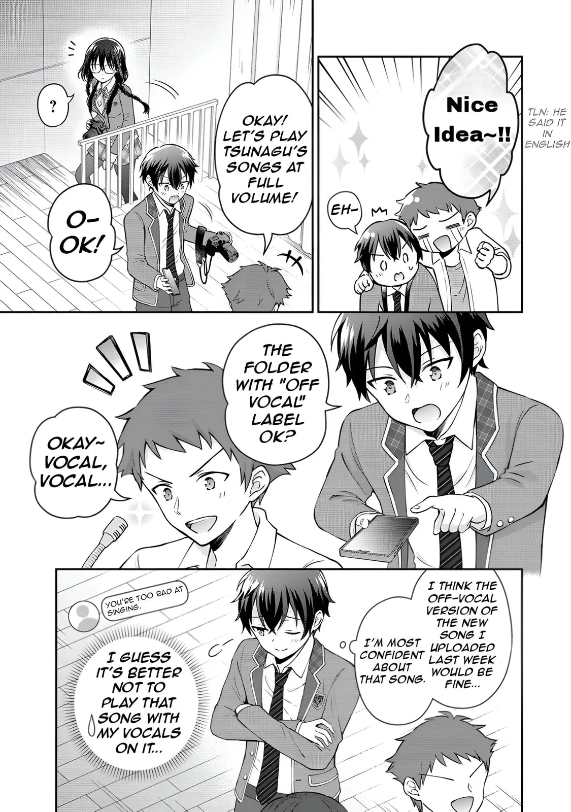 The 'Inkya' Girl Sitting Next To Me Was My Favorite Singer. Sing My Song! - Chapter 1 - Page 26