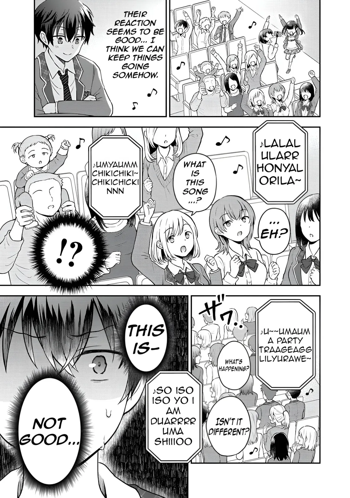 The 'Inkya' Girl Sitting Next To Me Was My Favorite Singer. Sing My Song! - Chapter 1 - Page 28