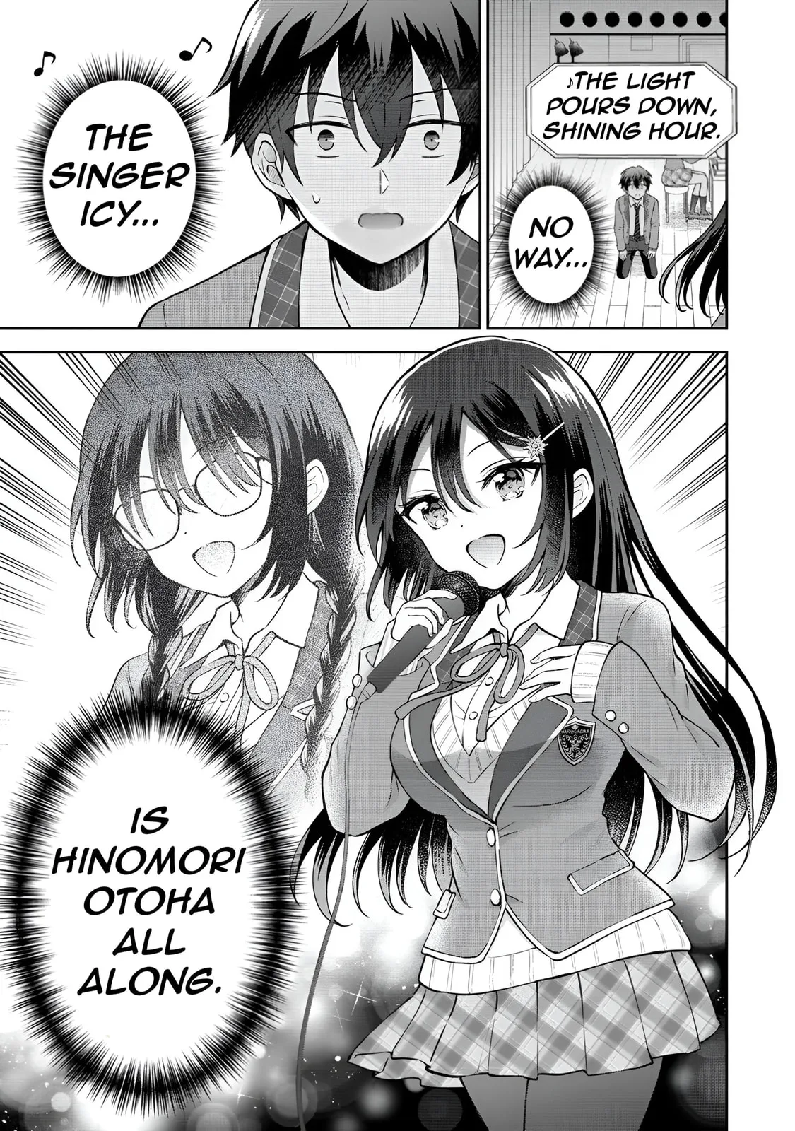 The 'Inkya' Girl Sitting Next To Me Was My Favorite Singer. Sing My Song! - Chapter 1 - Page 36