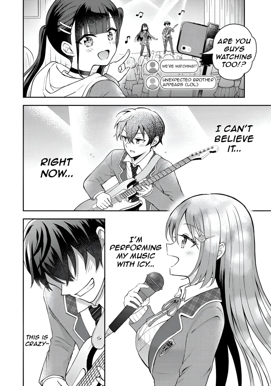 The 'Inkya' Girl Sitting Next To Me Was My Favorite Singer. Sing My Song! - Chapter 1 - Page 41