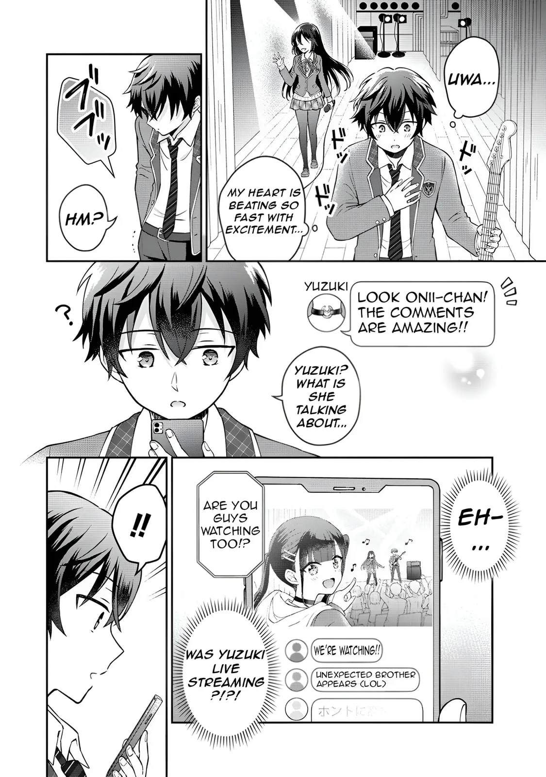 The 'Inkya' Girl Sitting Next To Me Was My Favorite Singer. Sing My Song! - Chapter 1 - Page 43
