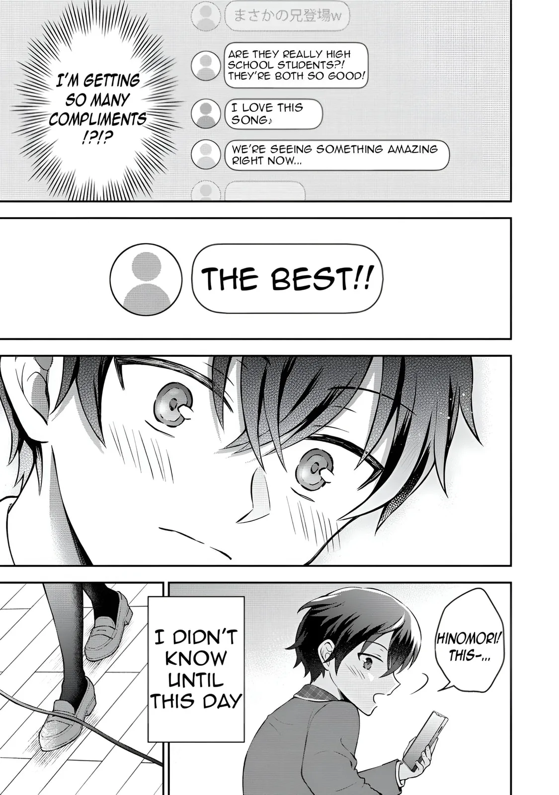 The 'Inkya' Girl Sitting Next To Me Was My Favorite Singer. Sing My Song! - Chapter 1 - Page 44