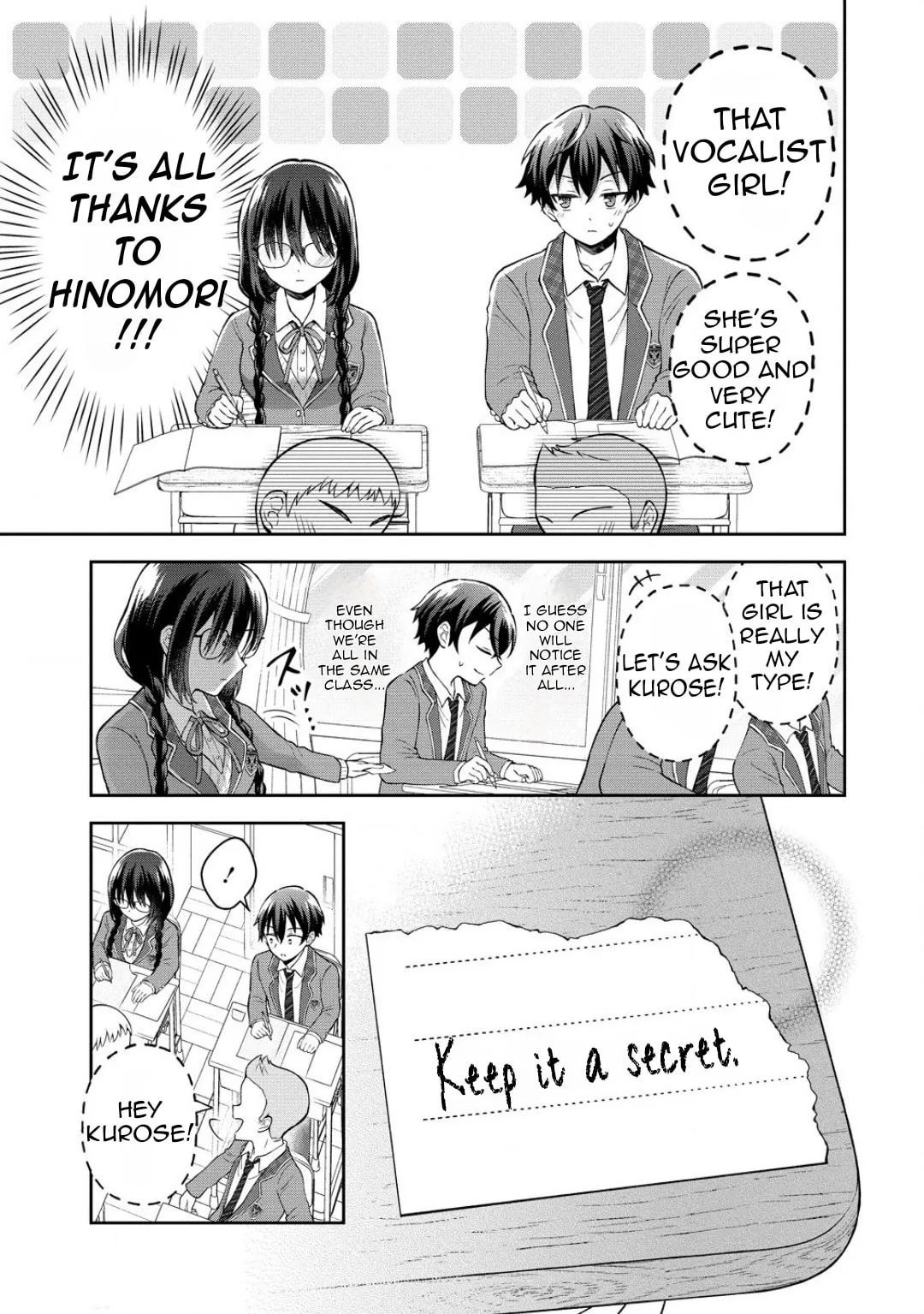 The 'Inkya' Girl Sitting Next To Me Was My Favorite Singer. Sing My Song! - Chapter 2 - Page 6