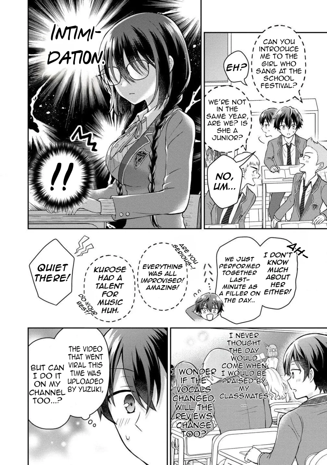 The 'Inkya' Girl Sitting Next To Me Was My Favorite Singer. Sing My Song! - Chapter 2 - Page 7