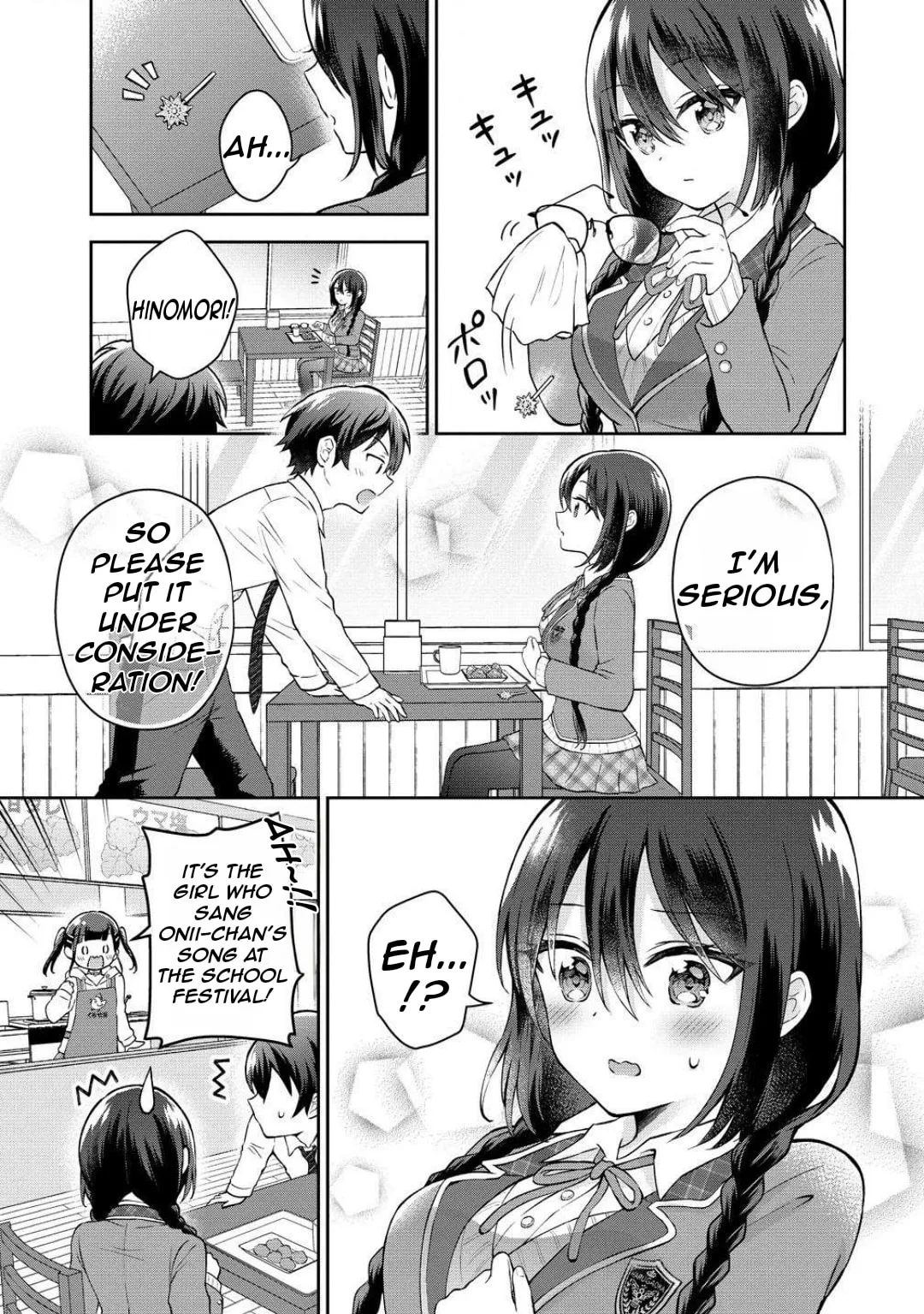 The 'Inkya' Girl Sitting Next To Me Was My Favorite Singer. Sing My Song! - Chapter 2 - Page 12