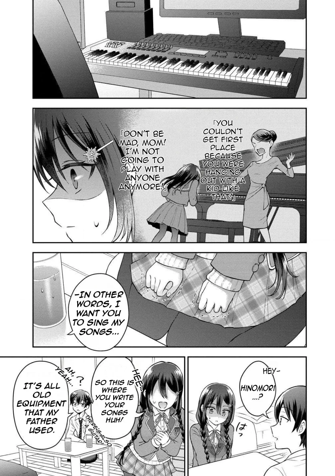 The 'Inkya' Girl Sitting Next To Me Was My Favorite Singer. Sing My Song! - Chapter 2 - Page 16