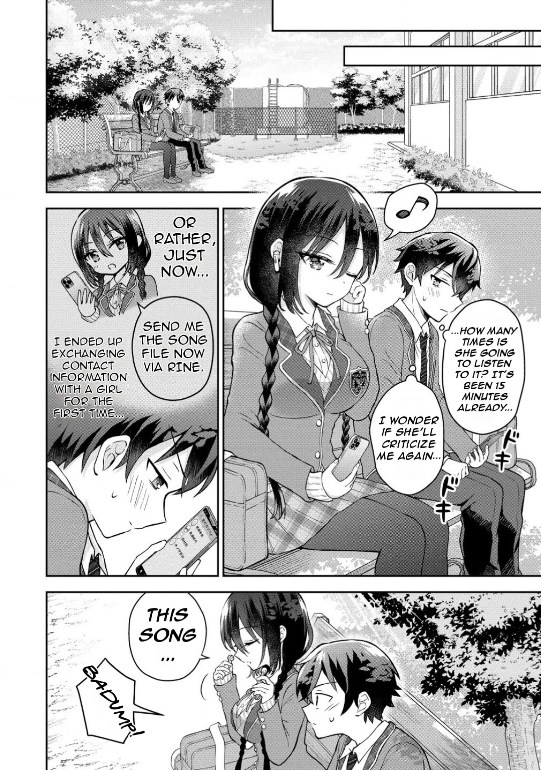 The 'Inkya' Girl Sitting Next To Me Was My Favorite Singer. Sing My Song! - Chapter 3.1 - Page 9