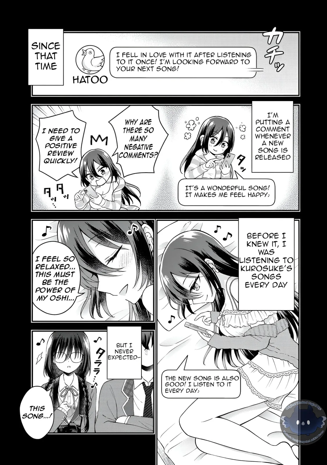 The 'Inkya' Girl Sitting Next To Me Was My Favorite Singer. Sing My Song! - Chapter 5.1 - Page 10