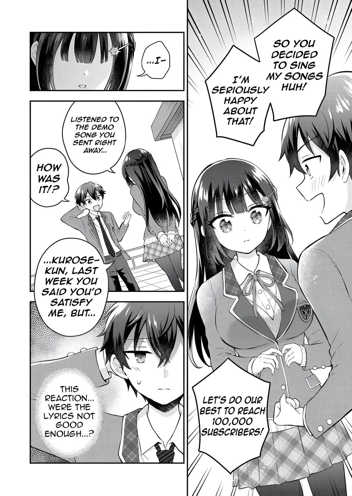 The 'Inkya' Girl Sitting Next To Me Was My Favorite Singer. Sing My Song! - Chapter 6 - Page 7