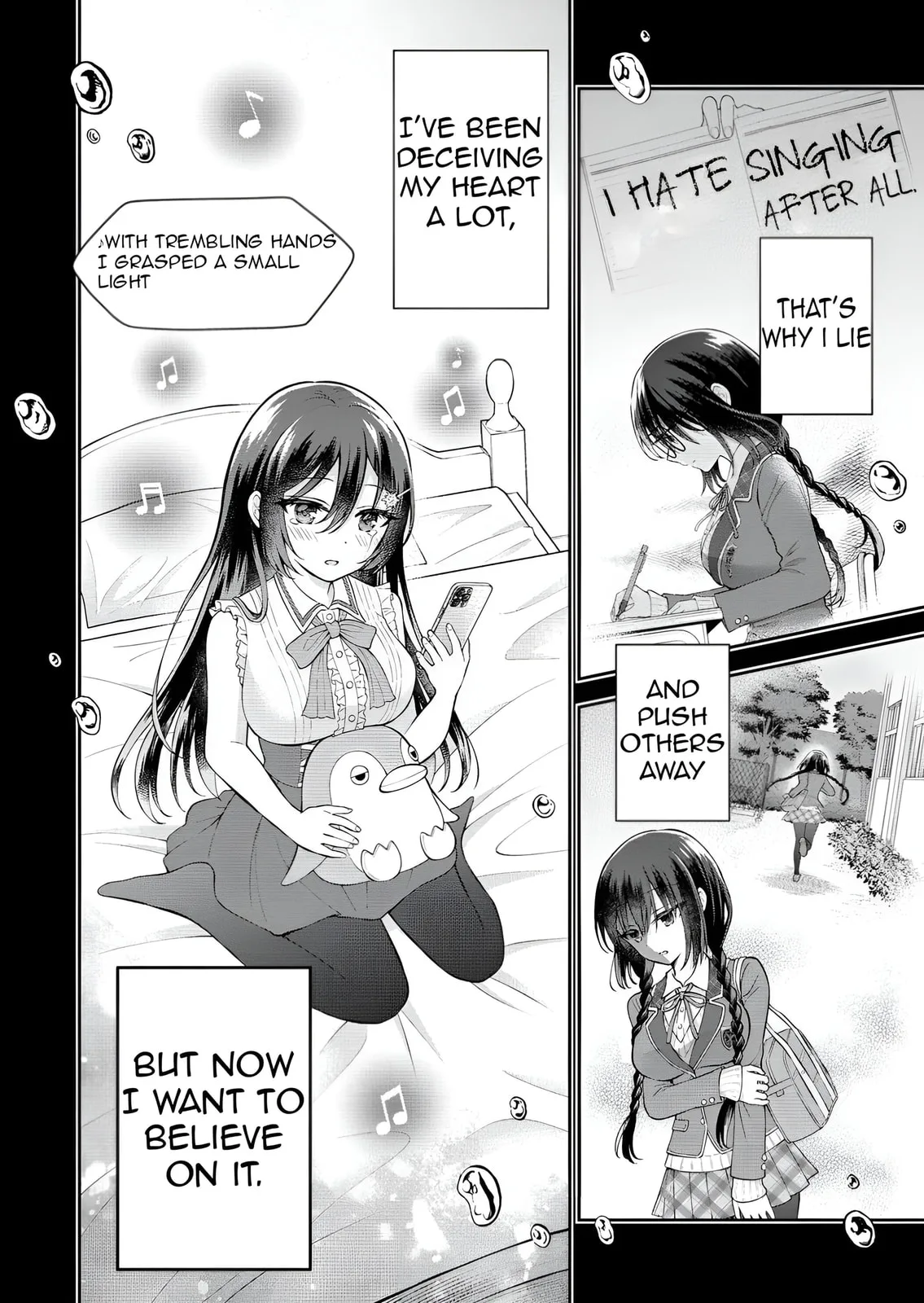 The 'Inkya' Girl Sitting Next To Me Was My Favorite Singer. Sing My Song! - Chapter 6 - Page 27