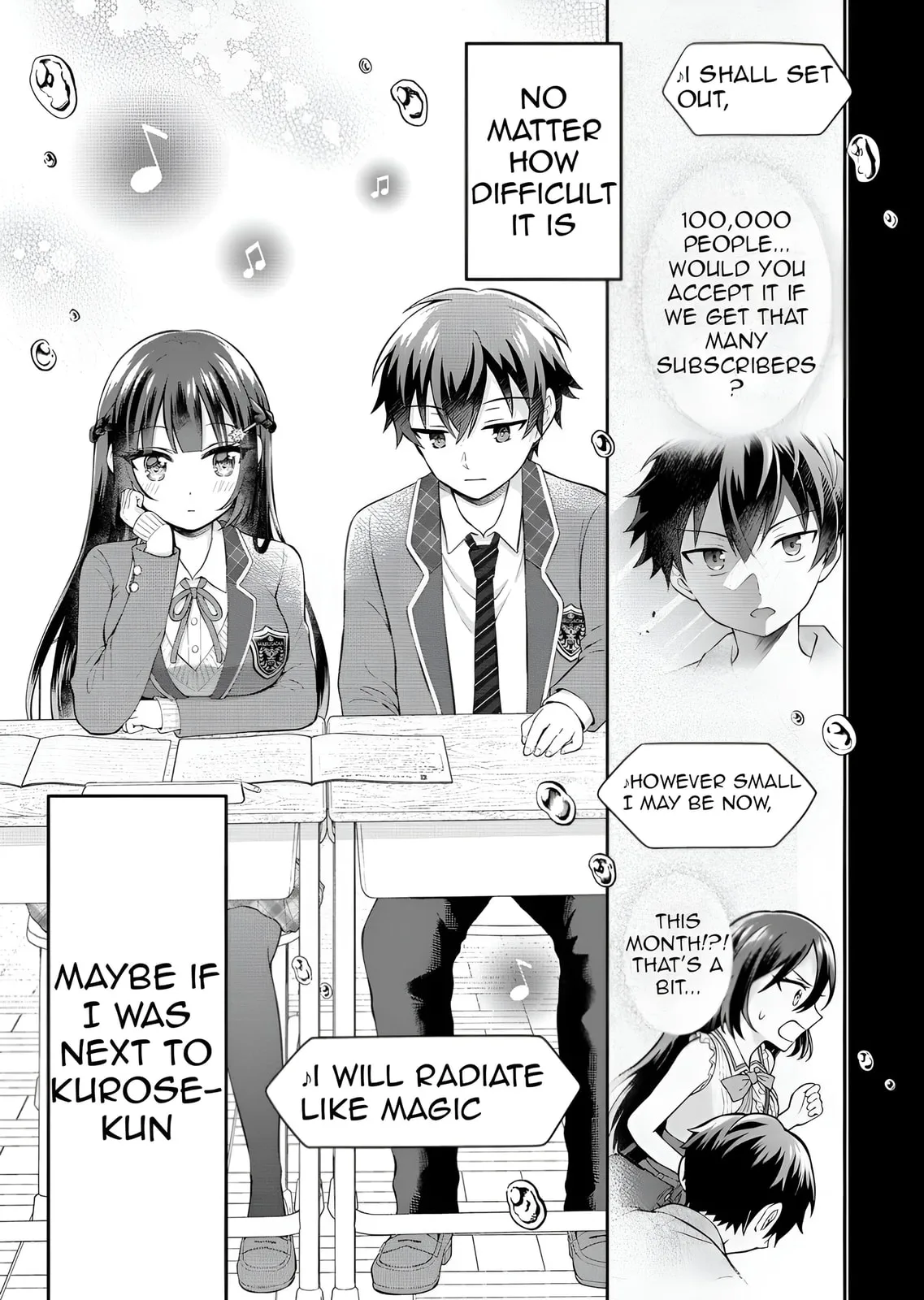 The 'Inkya' Girl Sitting Next To Me Was My Favorite Singer. Sing My Song! - Chapter 6 - Page 28