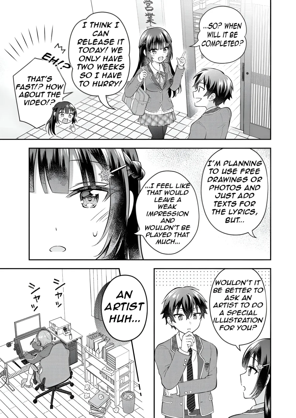 The 'Inkya' Girl Sitting Next To Me Was My Favorite Singer. Sing My Song! - Chapter 6 - Page 34
