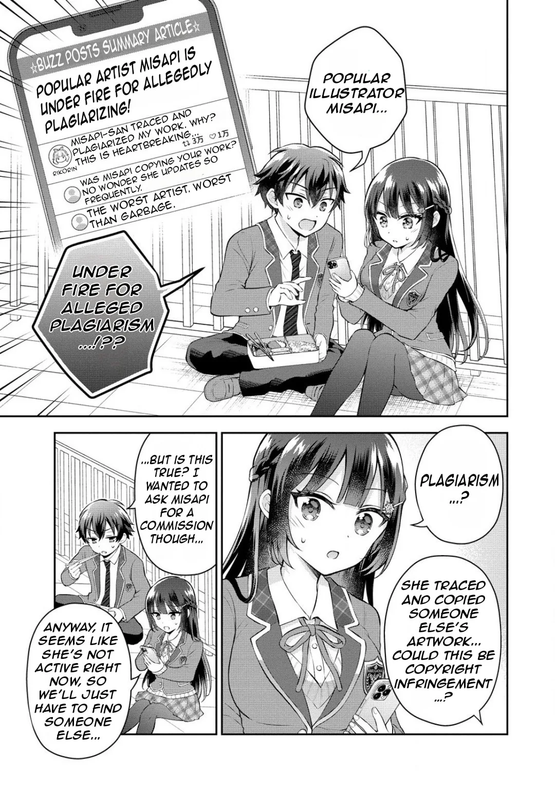 The 'Inkya' Girl Sitting Next To Me Was My Favorite Singer. Sing My Song! - Chapter 7 - Page 6