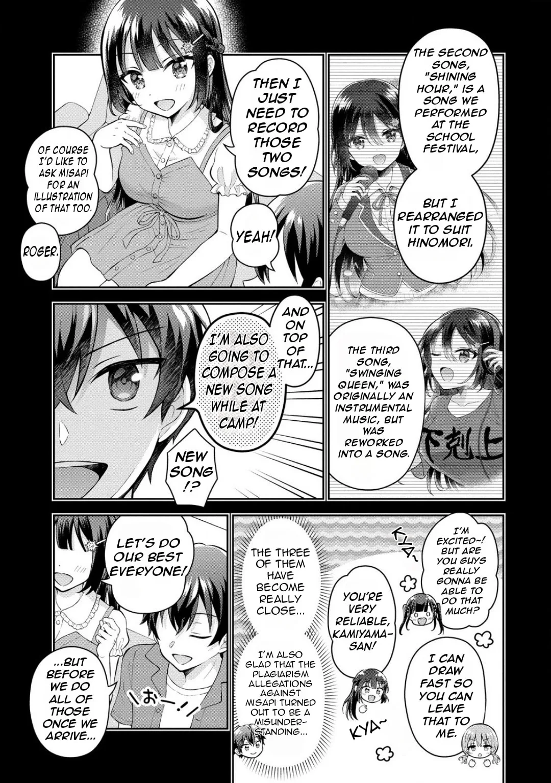 The 'Inkya' Girl Sitting Next To Me Was My Favorite Singer. Sing My Song! - Chapter 8 - Page 5