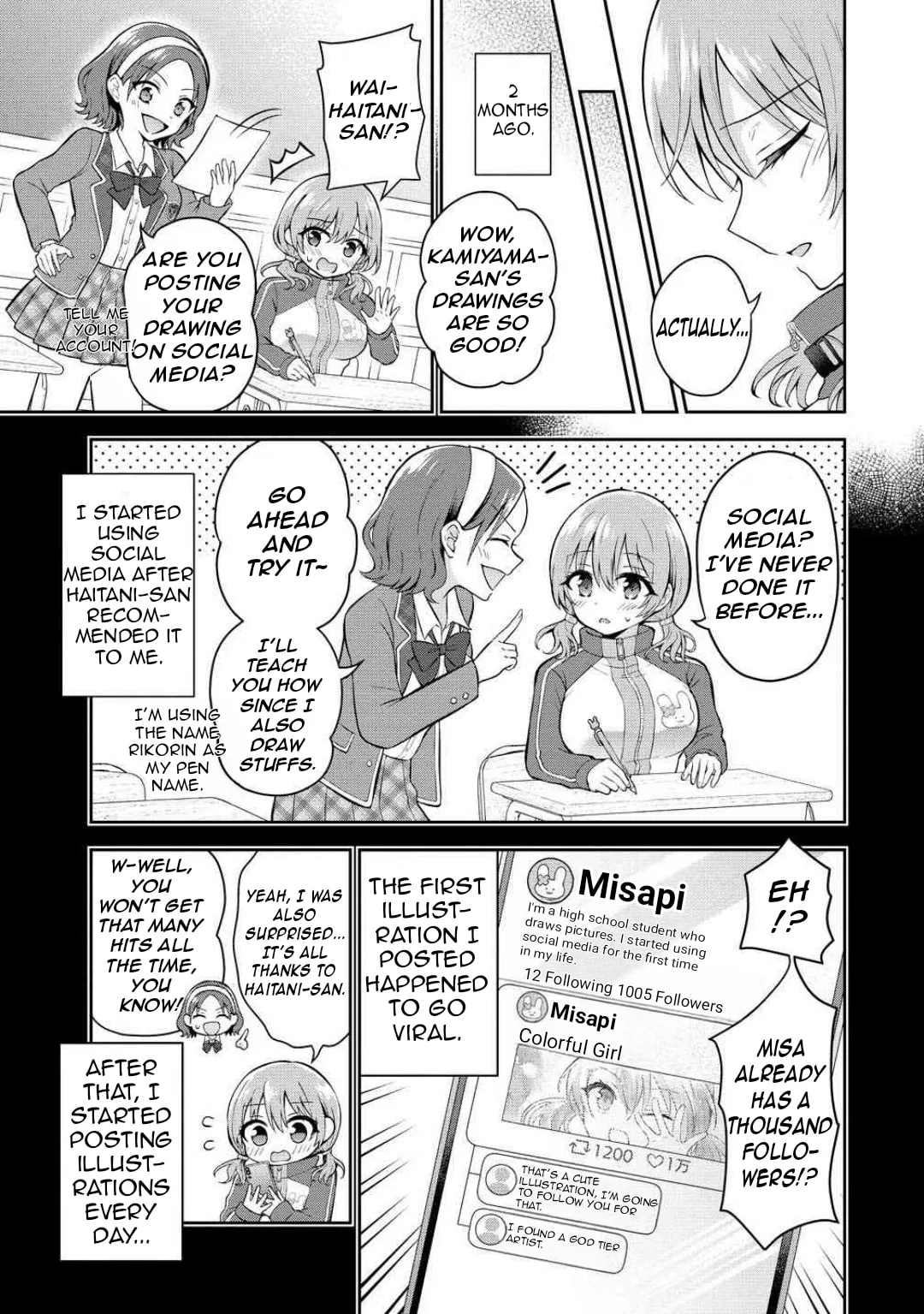 The 'Inkya' Girl Sitting Next To Me Was My Favorite Singer. Sing My Song! - Chapter 9 - Page 4