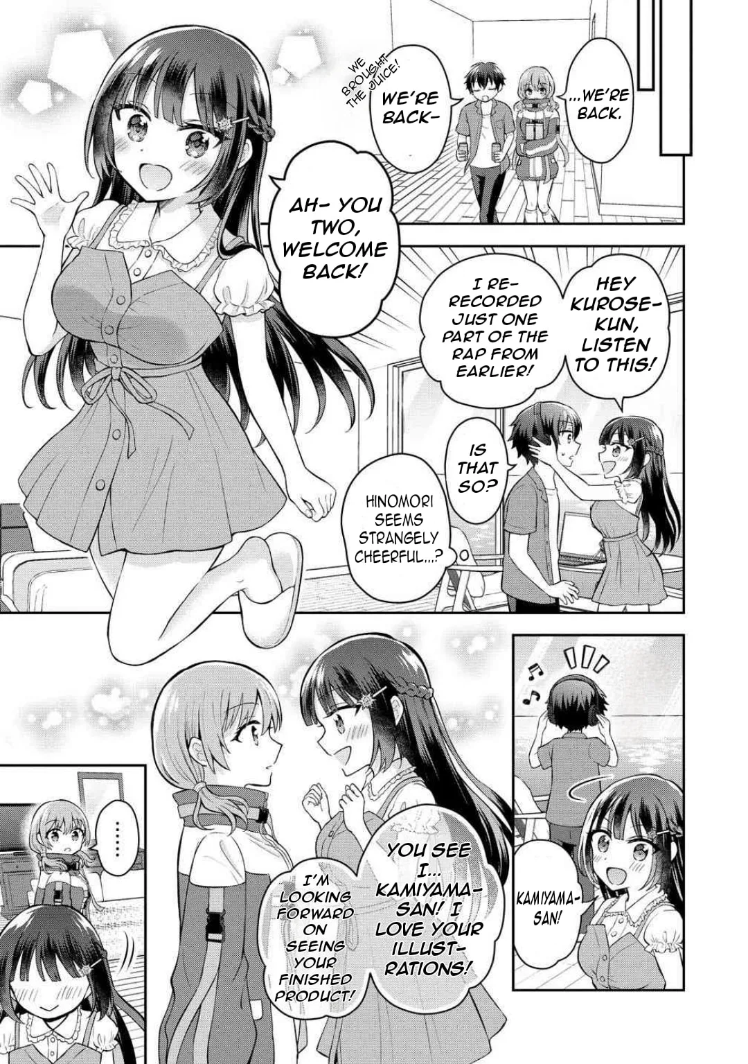 The 'Inkya' Girl Sitting Next To Me Was My Favorite Singer. Sing My Song! - Chapter 9 - Page 16
