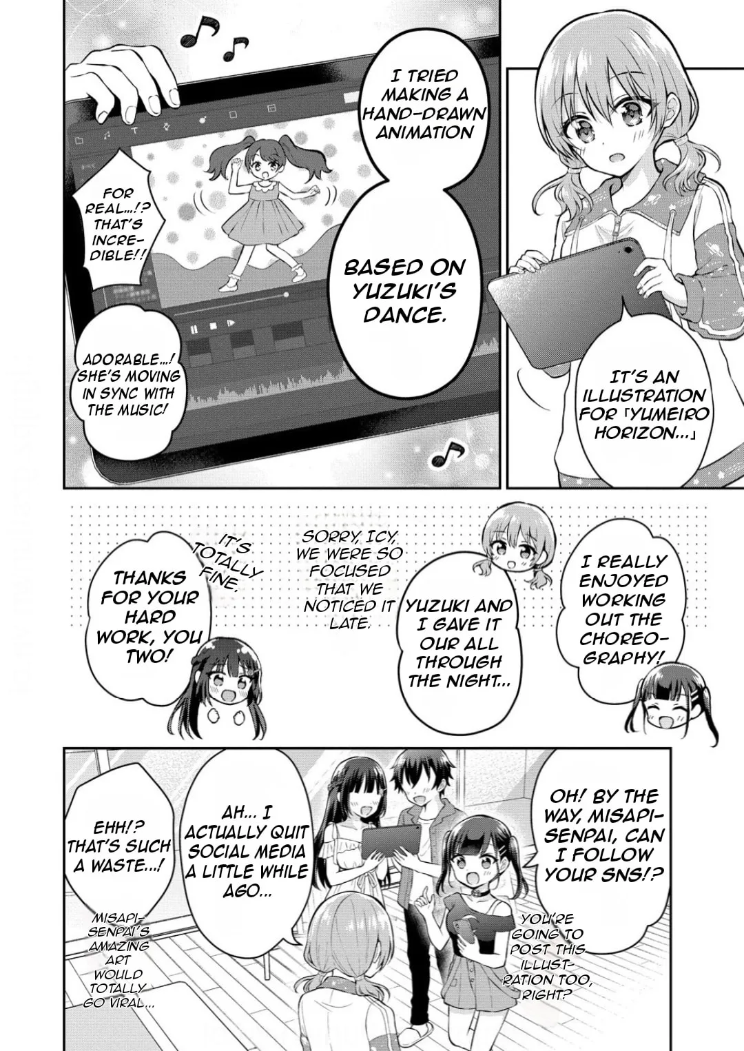 The 'Inkya' Girl Sitting Next To Me Was My Favorite Singer. Sing My Song! - Chapter 12 - Page 13