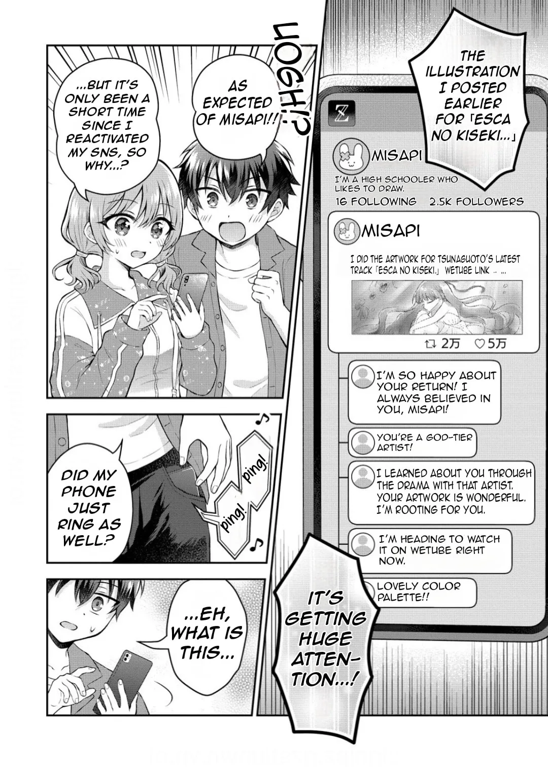 The 'Inkya' Girl Sitting Next To Me Was My Favorite Singer. Sing My Song! - Chapter 12 - Page 19