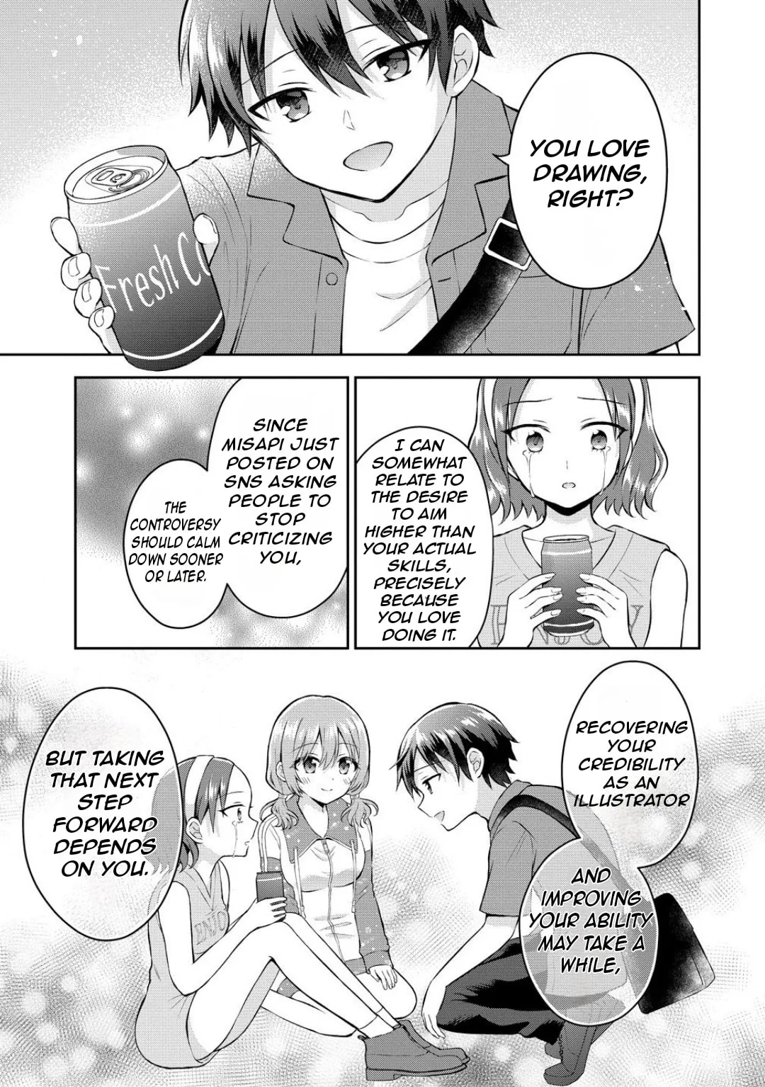 The 'Inkya' Girl Sitting Next To Me Was My Favorite Singer. Sing My Song! - Chapter 13 - Page 16