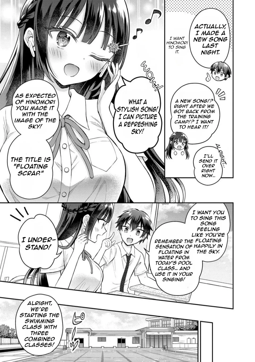 The 'Inkya' Girl Sitting Next To Me Was My Favorite Singer. Sing My Song! - Chapter 14.1 - Page 5