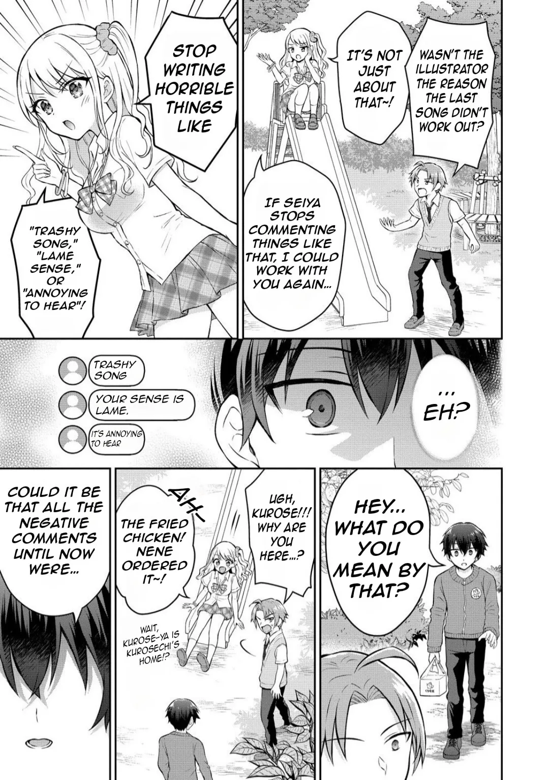 The 'Inkya' Girl Sitting Next To Me Was My Favorite Singer. Sing My Song! - Chapter 14.2 - Page 10