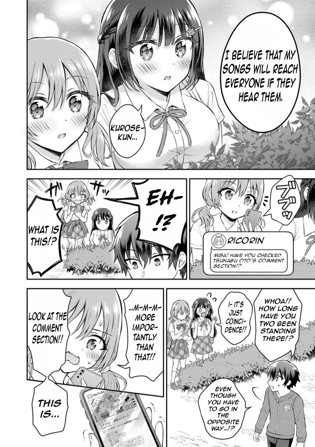 The 'Inkya' Girl Sitting Next To Me Was My Favorite Singer. Sing My Song! - Chapter 14.2 - Page 13