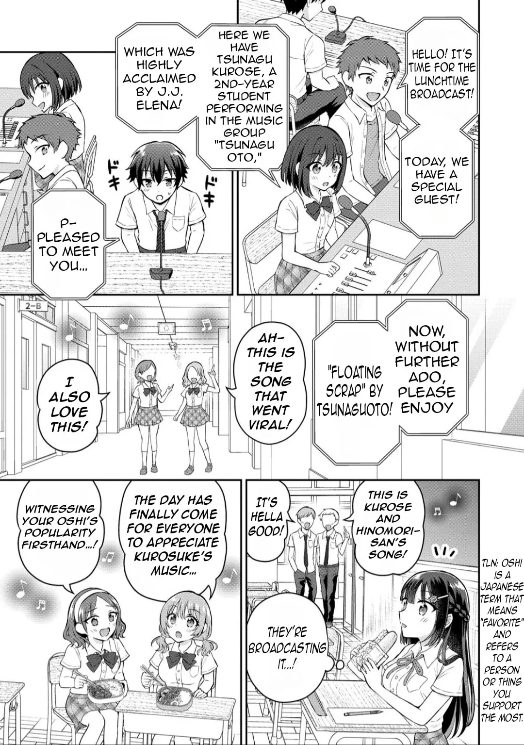 The 'Inkya' Girl Sitting Next To Me Was My Favorite Singer. Sing My Song! - Chapter 15 - Page 7