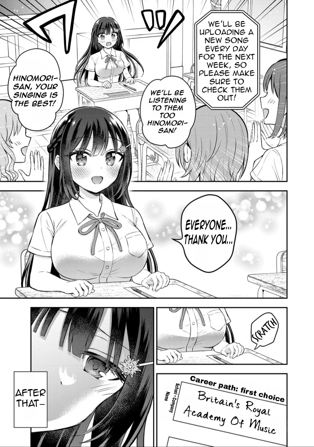 The 'Inkya' Girl Sitting Next To Me Was My Favorite Singer. Sing My Song! - Chapter 15 - Page 9