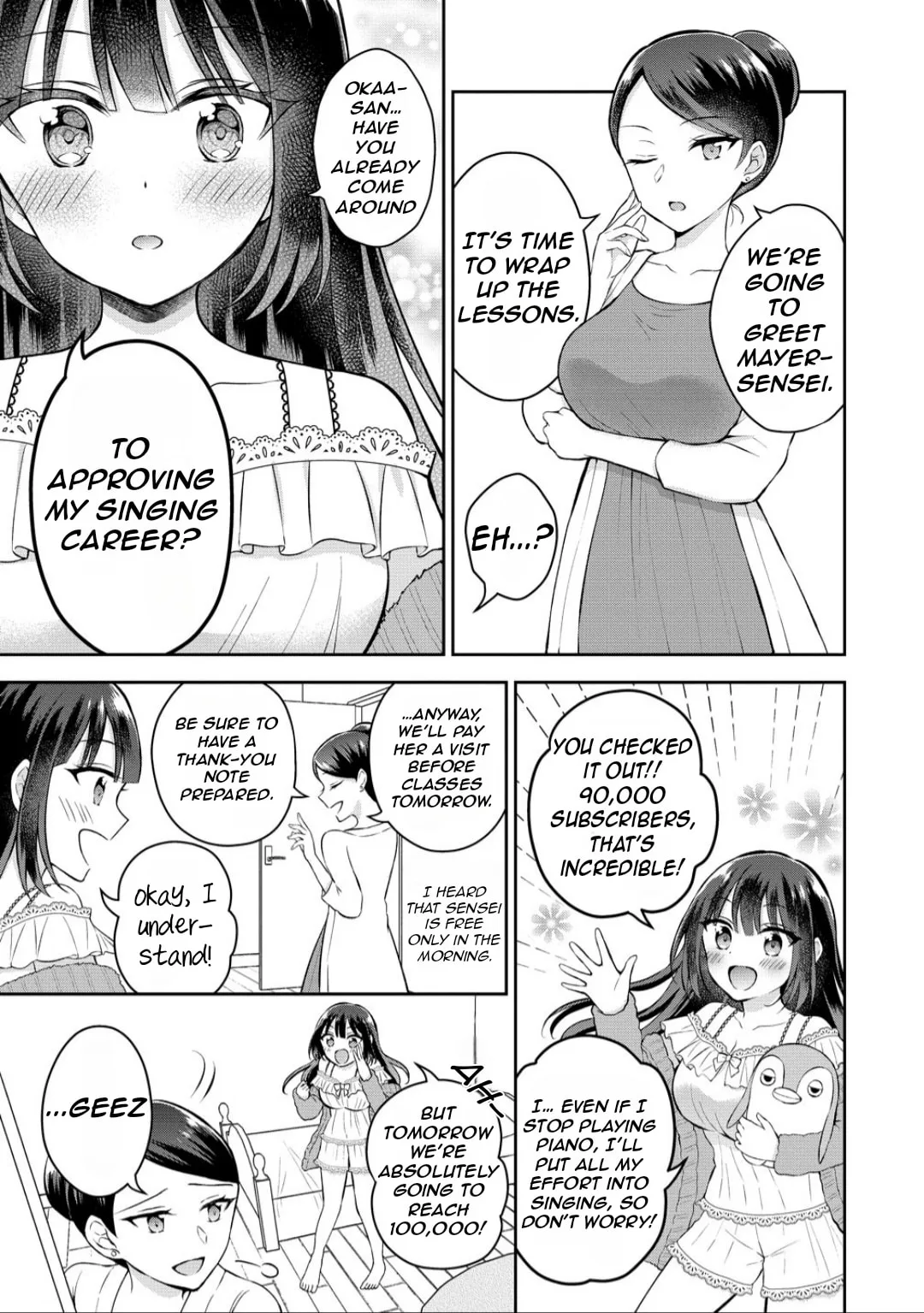 The 'Inkya' Girl Sitting Next To Me Was My Favorite Singer. Sing My Song! - Chapter 15 - Page 11