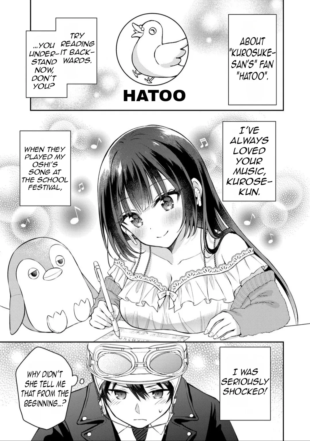The 'Inkya' Girl Sitting Next To Me Was My Favorite Singer. Sing My Song! - Chapter 15 - Page 23