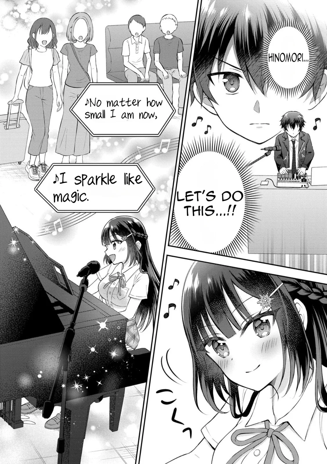 The 'Inkya' Girl Sitting Next To Me Was My Favorite Singer. Sing My Song! - Chapter 16 - Page 9