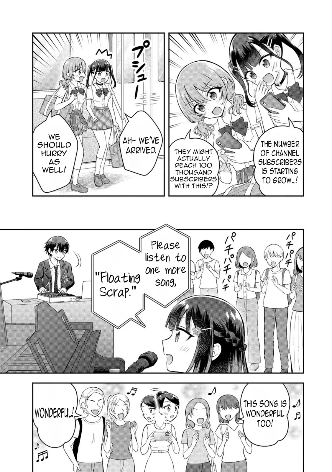 The 'Inkya' Girl Sitting Next To Me Was My Favorite Singer. Sing My Song! - Chapter 16 - Page 12