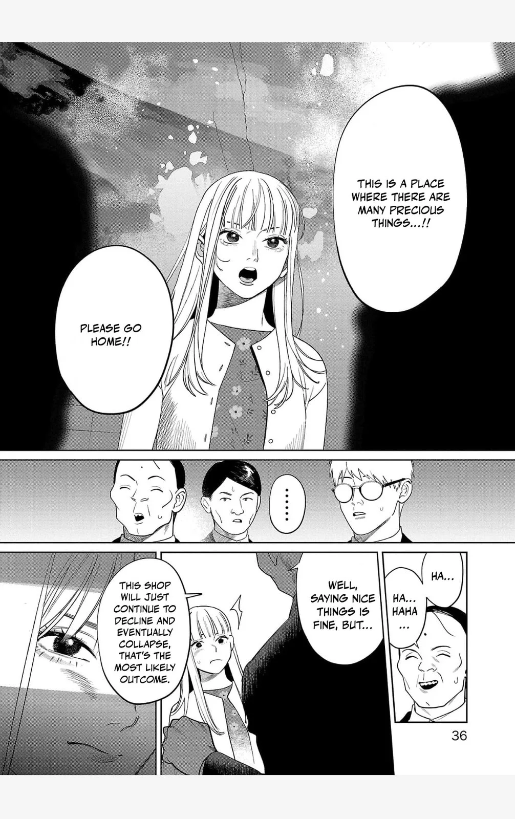 The Yakuza are Making Me Work at a Bathhouse - Chapter 1 - Page 35