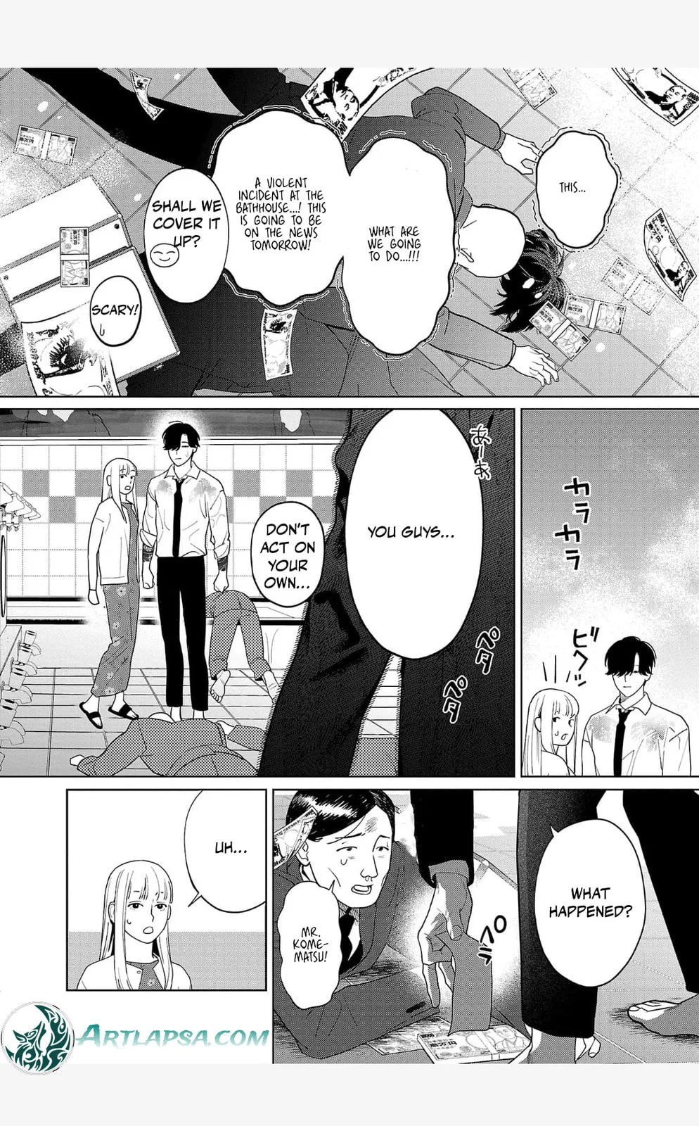 The Yakuza are Making Me Work at a Bathhouse - Chapter 1 - Page 41