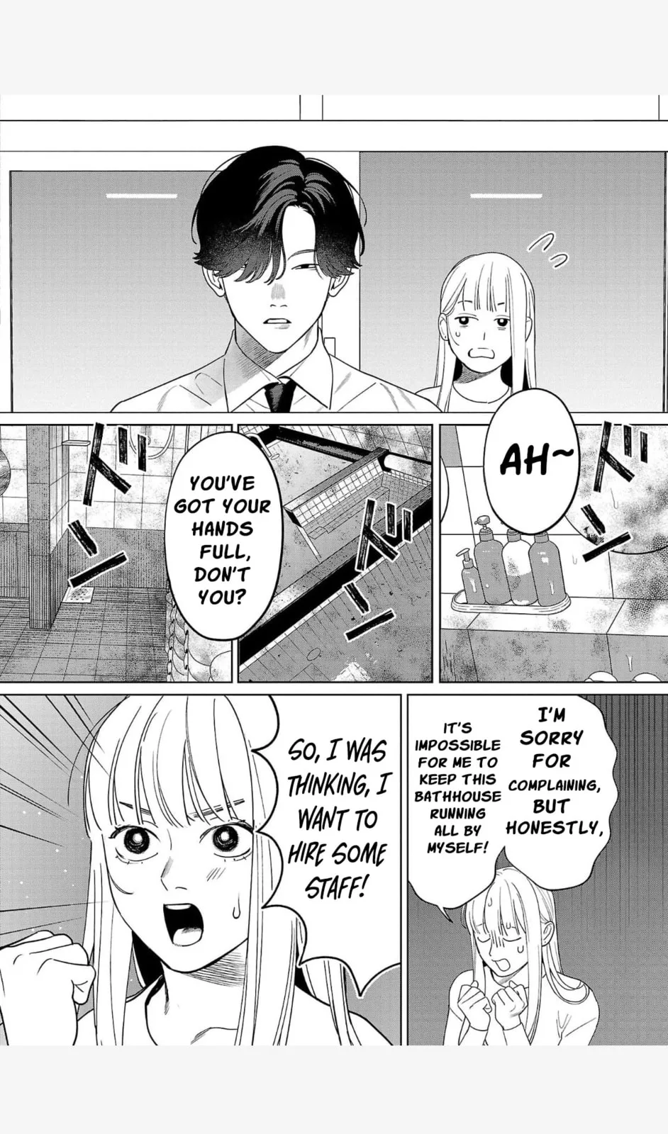 The Yakuza are Making Me Work at a Bathhouse - Chapter 2 - Page 4