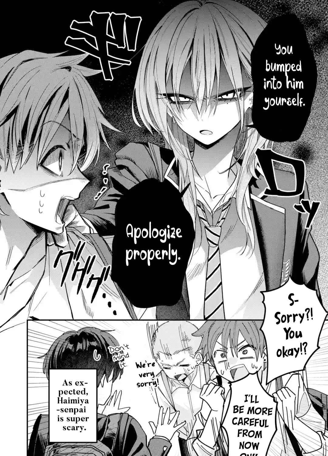 Haimiya-Senpai is Scary But Cute - Chapter 3 - Page 3