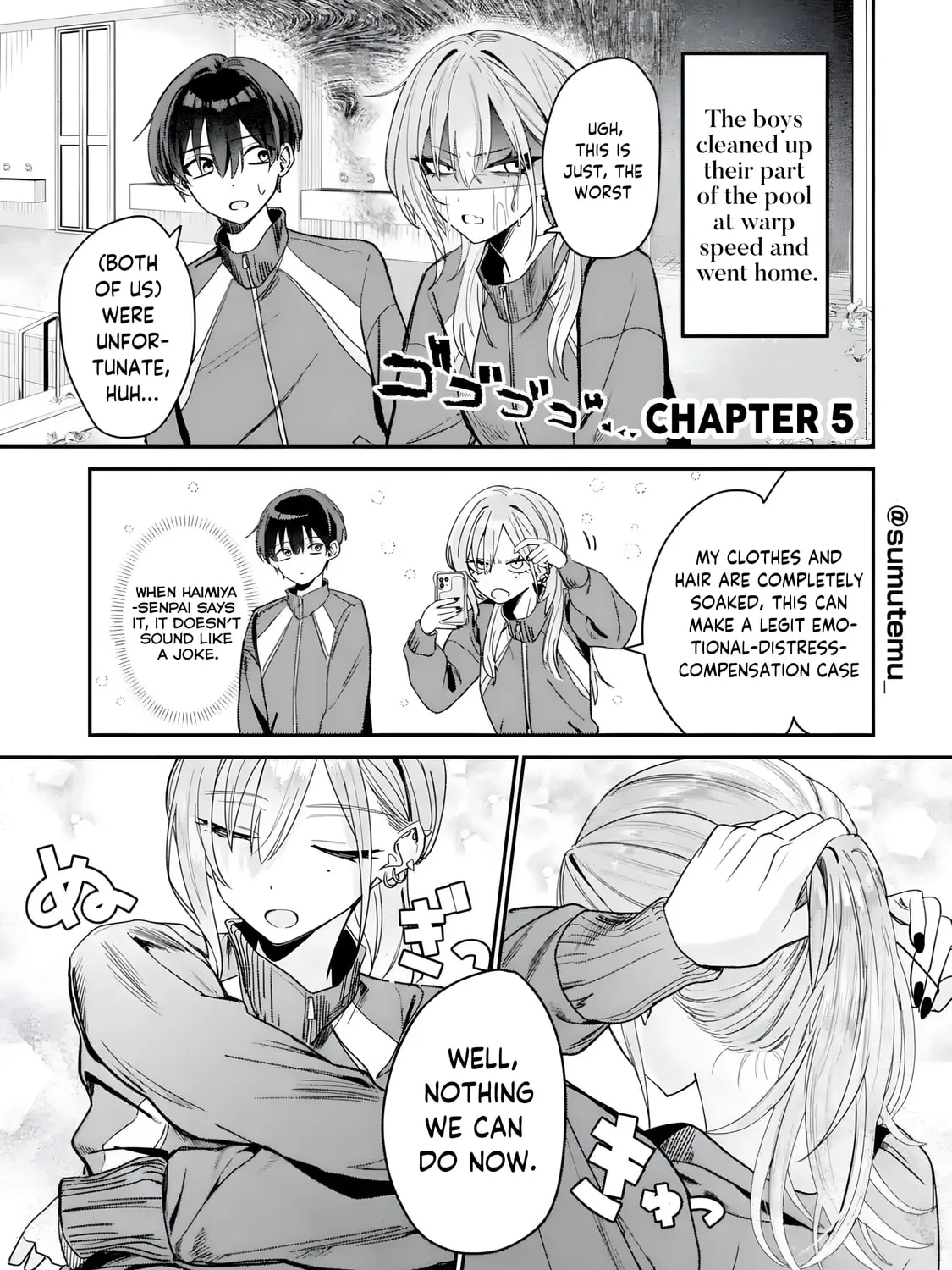 Haimiya-Senpai is Scary But Cute - Chapter 5 - Page 1