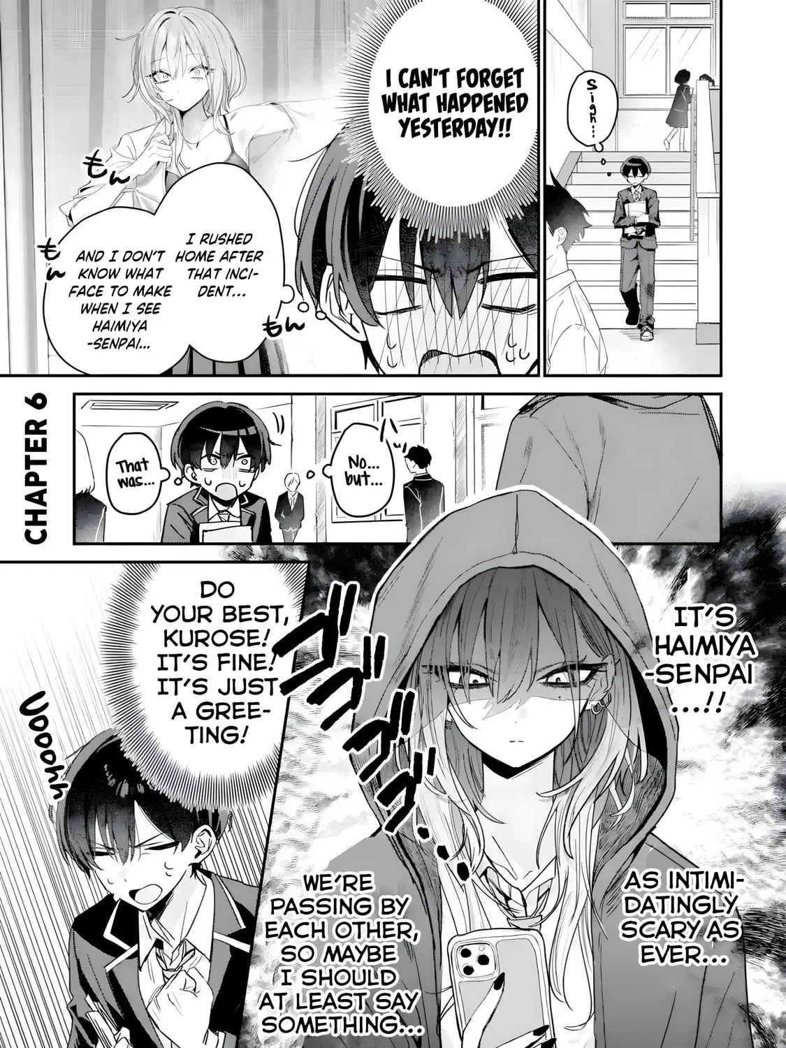Haimiya-Senpai is Scary But Cute - Chapter 6 - Page 1