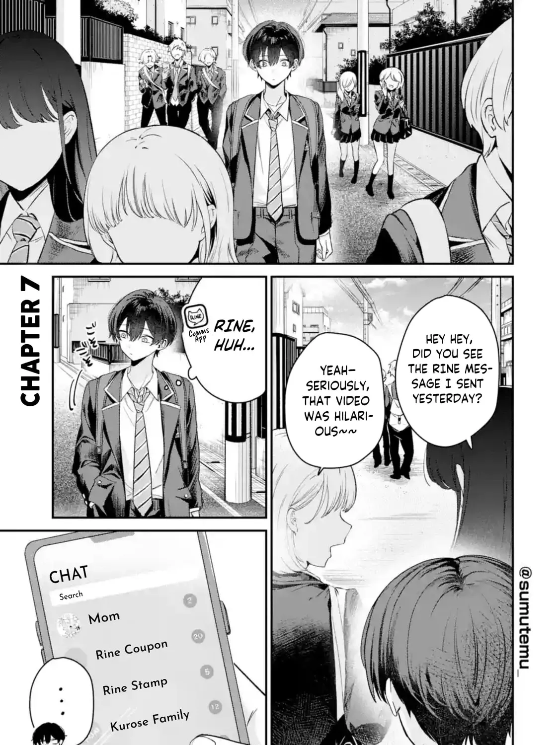 Haimiya-Senpai is Scary But Cute - Chapter 7 - Page 1