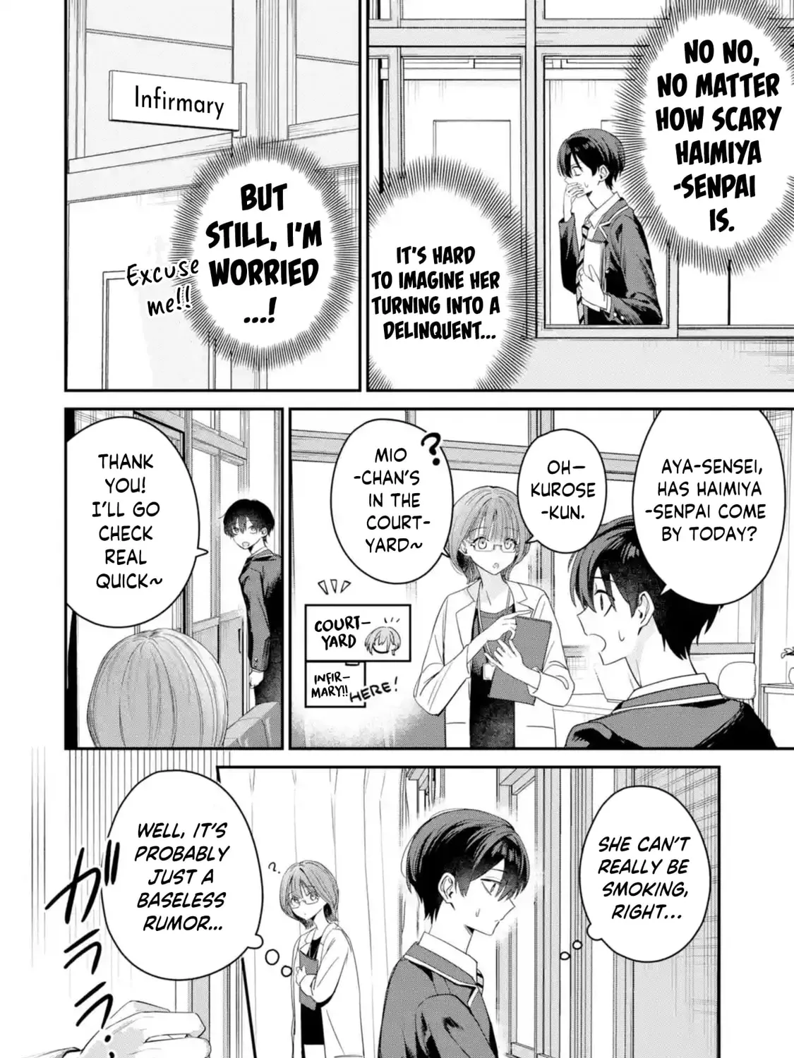 Haimiya-Senpai is Scary But Cute - Chapter 8 - Page 3